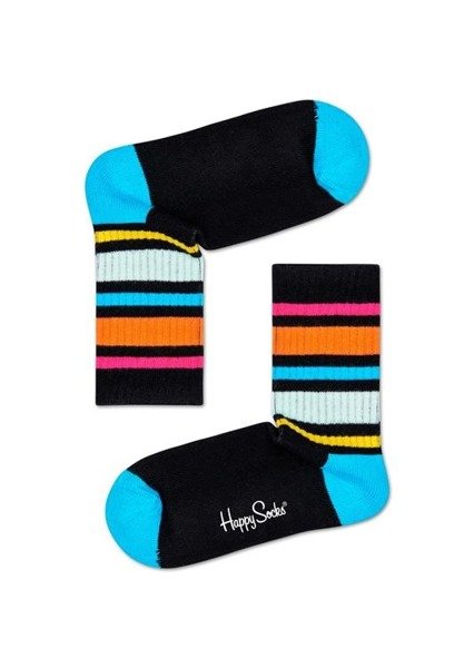 Skarpetki dziecięce Happy Socks Rainbow Stripe Rib KRST14-9300