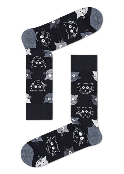 Zestaw skarpetek Happy Socks 3-pak Mixed Cat XMJA08-0100